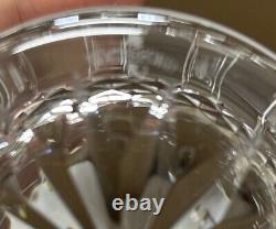 Set Of 2 Waterford Crystal Happy Birthday Double Old Fashioned Glasses No Box