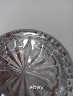 Set Of 2 Waterford Crystal Happy Birthday Double Old Fashioned Glasses No Box