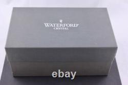 Set Of 2 Waterford Crystal Lismore Aqua Double Old Fashioned Glasses Nib
