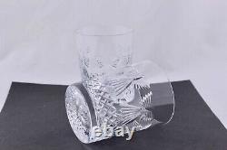 Set Of 2 Waterford Crystal Millennium Peace Double Old Fashioned Glasses Mint