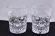 Set Of 2 Waterford Crystal Millennium Prosperity Double Old Fashioned Mint