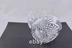 Set Of 2 Waterford Crystal Waterville Barrel Shape Double Old Fashioned Mint
