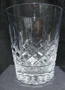 Set Of 2 Waterford Lismore 12 Oz Double Old Fashioned Tumblers In Box Slovenia 1