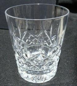 Set Of 2 Waterford Lismore 12 Oz Double Old Fashioned Tumblers In Box Slovenia 1
