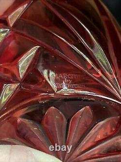 Set Of 3 WATERFORD Marquis BROOKSIDE Double Old Fashioned RED D0F Glasses EUC
