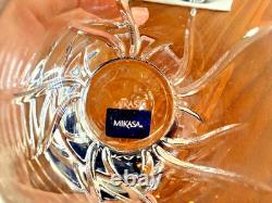 Set Of 4 Mikasa AGENA 5122465 Double Old Fashioned Crystal Glasses Slovenia NEW