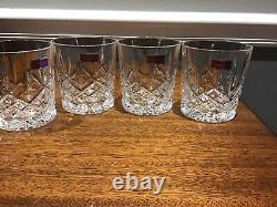 Set Of 4 NEW Marquis by Waterford 8 Oz Double Old Fashioned Glasses