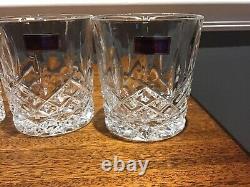 Set Of 4 NEW Marquis by Waterford 8 Oz Double Old Fashioned Glasses