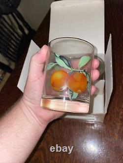 Set Of 4 Royal Worcester Evesham 12 oz Double Old Fashioned Glasses NOS IN BOX