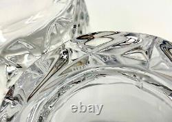 Set Of 4 Tiffany & Co Rock Cut Crystal Double Old Fashioned Whiskey Glasses