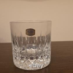 Set Of 4 Vintage Atlantis Castelo Crystal Old Fashioned Glasses Portugal NWOB