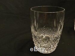 Set Of 4 Waterford Crystal Colleen Double Old Fashioned Tumbler Glasses 4 1/2