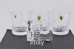 Set Of 4 Waterford Crystal Esprit Double Old Fashioned Glasses New