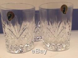 Set Of 4 Waterford Crystal Wat79 Giftware Double Old Fashioned Tumblers/glasses