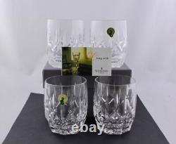 Set Of 4 Waterford Crystal Westhampton 12oz Double Old Fashioned Mint