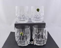 Set Of 4 Waterford Crystal Westhampton 12oz Double Old Fashioned Mint