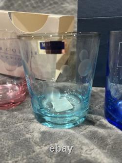 Set Of 4 Waterford Marquis Polka Dot Double Old Fashioned Glasses New in Box