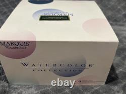 Set Of 4 Waterford Marquis Polka Dot Double Old Fashioned Glasses New in Box