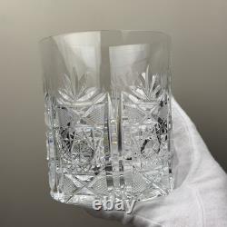 Set Of 5 Rare Riedel San Michele Cut Crystal Double Old Fashioned Glasses 4