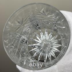 Set Of 5 Rare Riedel San Michele Cut Crystal Double Old Fashioned Glasses 4