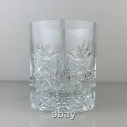 Set Of 5 Rare Riedel San Michele Cut Crystal Double Old Fashioned Glasses 4