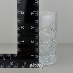 Set Of 5 Rare Riedel San Michele Cut Crystal Double Old Fashioned Glasses 4