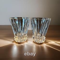 Set Of 5 Rosenthal Oleg Cassini Blossom Double Old Fashioned Glasses Dscntnd