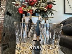 Set Of 5 Rosenthal Oleg Cassini Blossom Double Old Fashioned Glasses Dscntnd