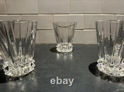 Set Of 5 Rosenthal Oleg Cassini Blossom Double Old Fashioned Glasses Dscntnd