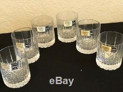 Set Of 6 Mikasa ARCTIC LIGHTS Double Old Fashioned Glasses New With Tags