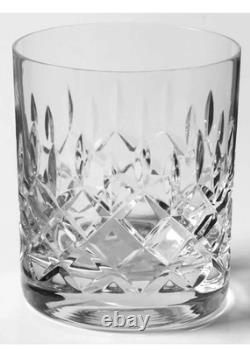 Set Of 6 Towle Crystal KING RICHARD Double Old Fashioned Glasses 3 7/8 Austria