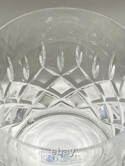 Set Of 6 Towle Crystal KING RICHARD Double Old Fashioned Glasses 3 7/8 Austria