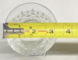 Set Of 6 Towle Crystal KING RICHARD Double Old Fashioned Glasses 3 7/8 Austria