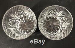 Set Of 6 Waterford Crystal Marquis Brookside Straight Side Double Old Fashioned
