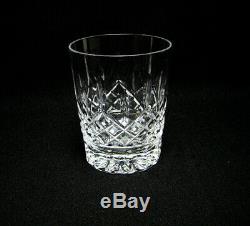 Set Of 6 Waterford Lismore 12 Oz Double Old Fashioned Glasses Tumblers 4 3/8 T