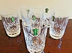 Set Of 6 Waterford Lismore Double Old Fashioned/ Rocks/ High Ball Glasses-nwob