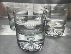 Set Of 8 Block Crystal Karlstadt single and Double Old Fashioned Glasses