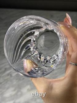 Set Of 8 Lenox Debut Crystal Double Old Fashioned Glasses 4 10oz Signed