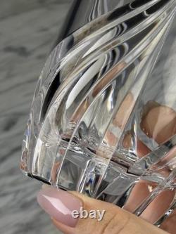 Set Of 8 Lenox Debut Crystal Double Old Fashioned Glasses 4 10oz Signed