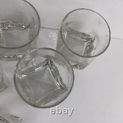 Set Of 8 Mikasa Quartz Double Old Fashioned Glasses 10 Ounces 4 HTF