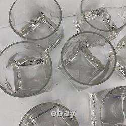 Set Of 8 Mikasa Quartz Double Old Fashioned Glasses 10 Ounces 4 HTF