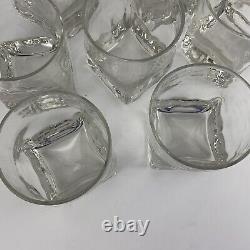 Set Of 8 Mikasa Quartz Double Old Fashioned Glasses 10 Ounces 4 HTF