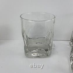 Set Of 8 Mikasa Quartz Double Old Fashioned Glasses 10 Ounces 4 HTF