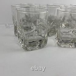 Set Of 8 Mikasa Quartz Double Old Fashioned Glasses 10 Ounces 4 HTF