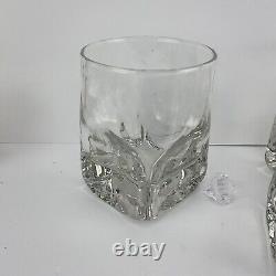 Set Of 8 Mikasa Quartz Double Old Fashioned Glasses 10 Ounces 4 HTF