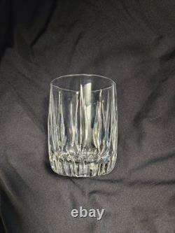 Set Of 9 Excellent Gorham Crystal Sundance Pattern Double Old Fashioned Glasses