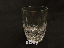 Set Of Six Waterford Crystal Colleen Double Old Fashioned Tumbler Glasses 4 1/2