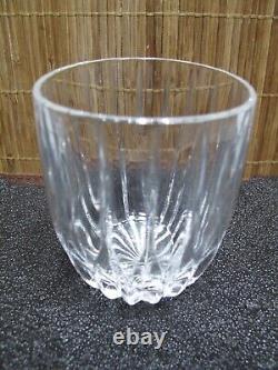 Set of 12 Mikasa Crystal Park Lane Double Old Fashioned Whisky Glasses 3 7/8