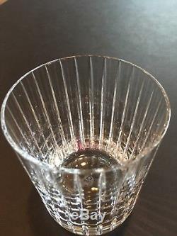 Set of 2MINT Crystal BACCARAT HARMONIE Double Old Fashioned DRINK Glasses 4.1