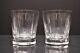 Set of 2 Baccarat Triade Tumblers Rocks Double Old Fashioned DOF Glasses